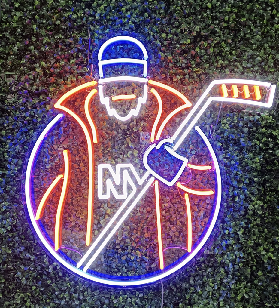 LGI Fisherman Neon Sign