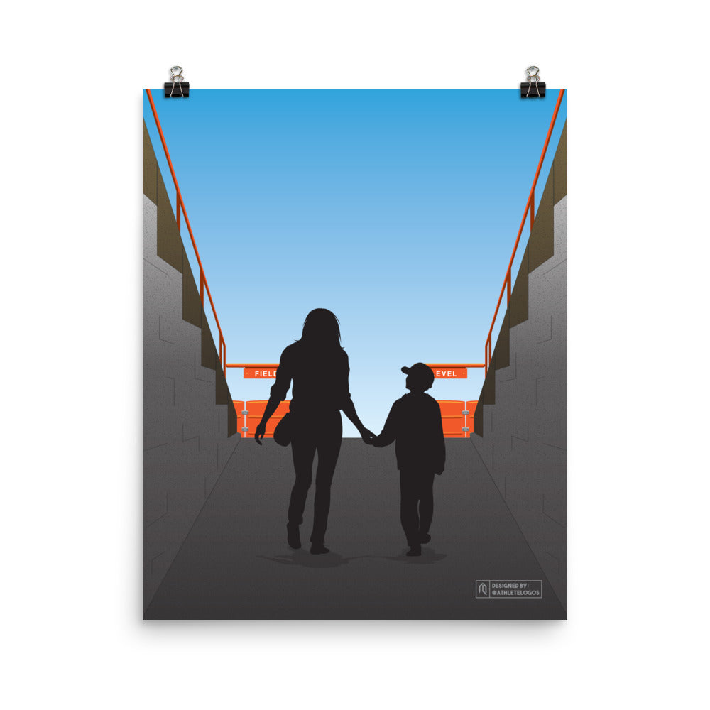 Field Level Print - Mother & Son